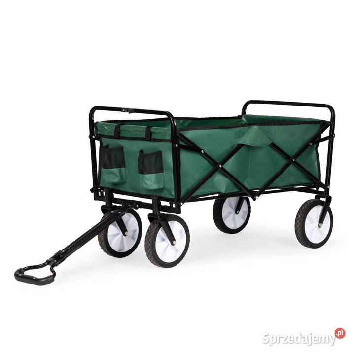 Składany duży wózek ogrodowy plażowy turystyczny Taczki i wózki wielkopolskie Poznań