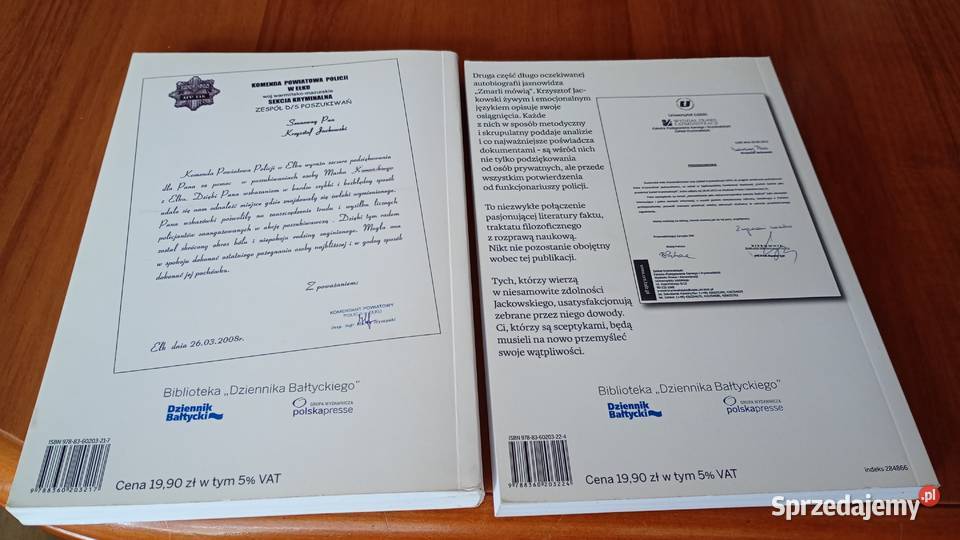 Zmarli mówią autobiografia jasnowidza Krzysztofa Rok wydania 2012 Podręczniki sprzedam