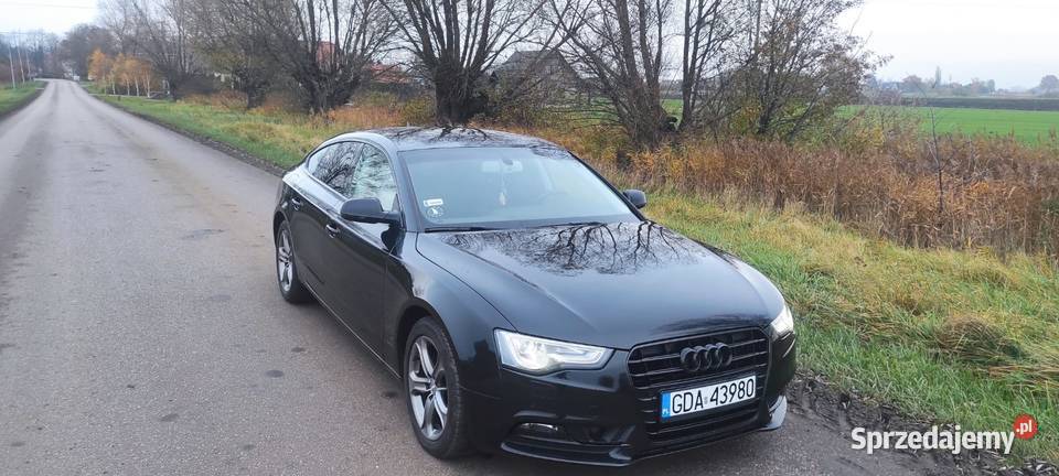 BLACK A5 SPORTBACK 20 TDI 190 BIXENON RADAR 2 ABS Suchy Dąb