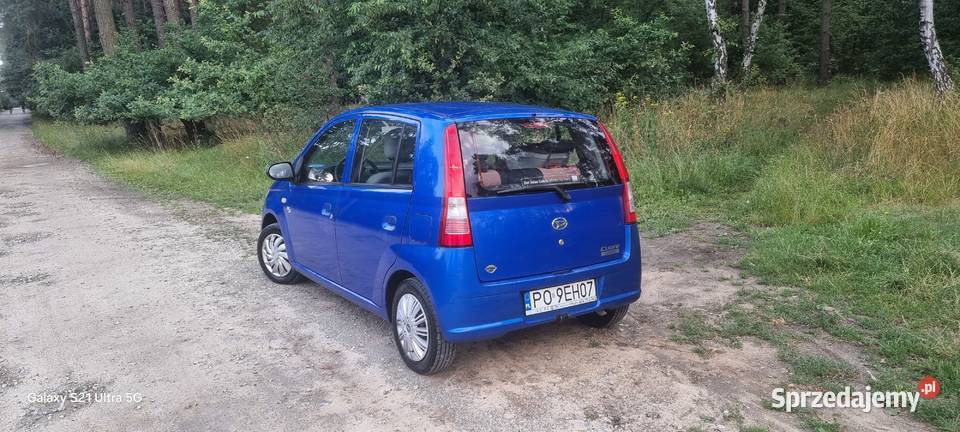DAIHATSU Cuore 2006 10 Benz Klima przebieg 56 60KM wielkopolskie Dąbrówka