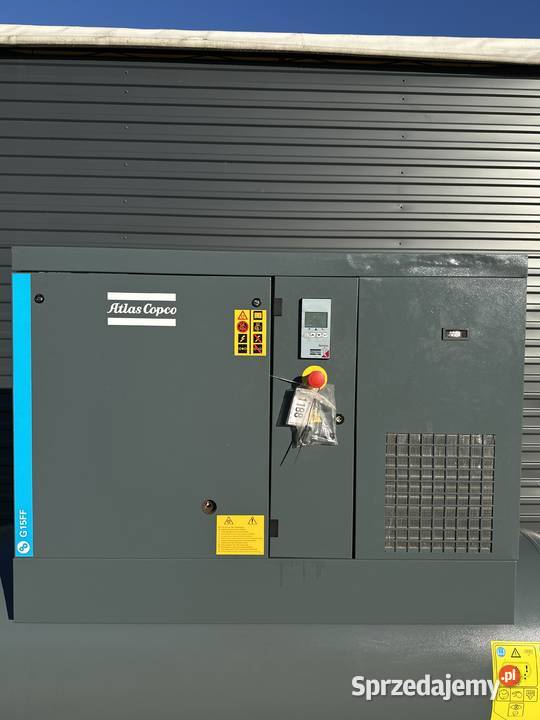 Kompresor śrubowy Atlas Copco G15FF 500 lt 2022 Łabuńki Pierwsze
