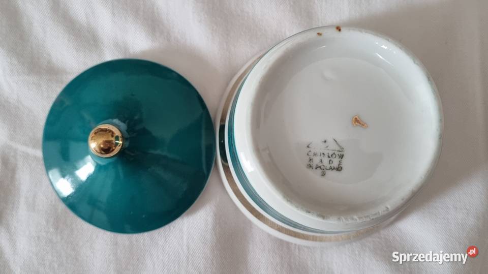 Porcelanowa cukiernica model Margaret Ćmielów Warszawa