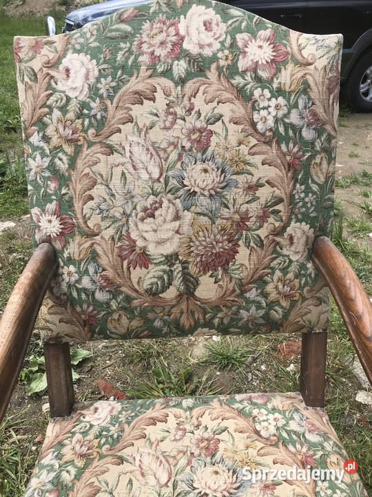 Fotel Tron oryginał pokrycie siedziska dolnośląskie Polanica-Zdrój