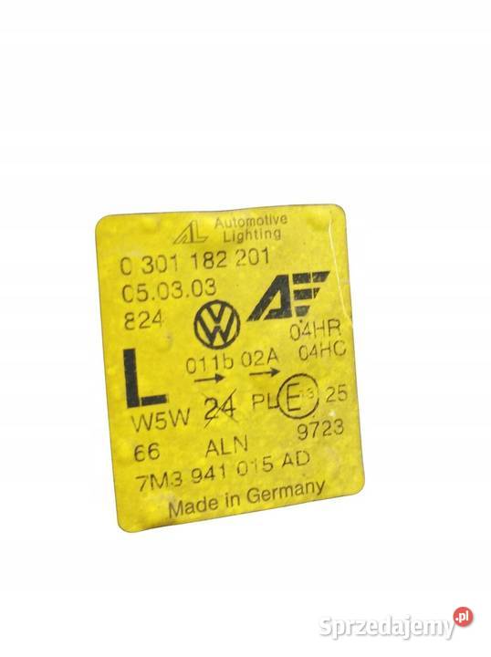 LAMPA PRZÓD LEWA LIFT EU VW Volkswagen Sharan I Rok produkcji 2003