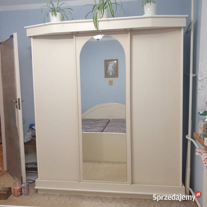 Meble do sypialni zestaw łóżko szafa i szafki Kielce