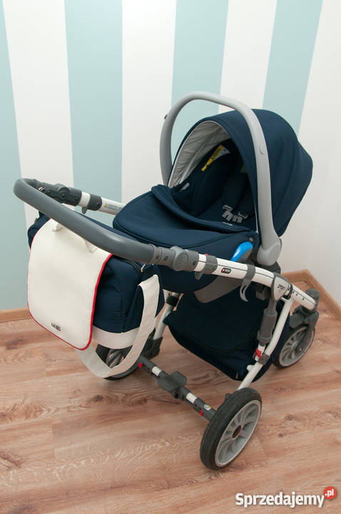 wózek 3w1 ANEX SPORT granatbiel nowy Dla Dziecka Słubice