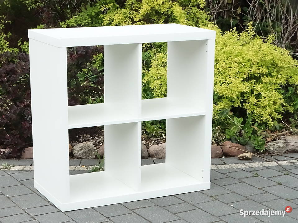 Regał kwadratowy 2x2 Kallax Biały Stan 76.5cm Biłgoraj
