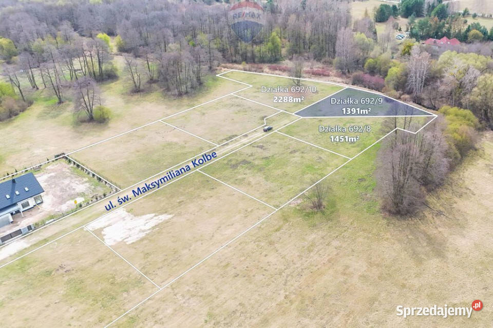 Działka budowlana 1391m2 z WZ gm Jaktorów 32m mazowieckie Budy Zosine