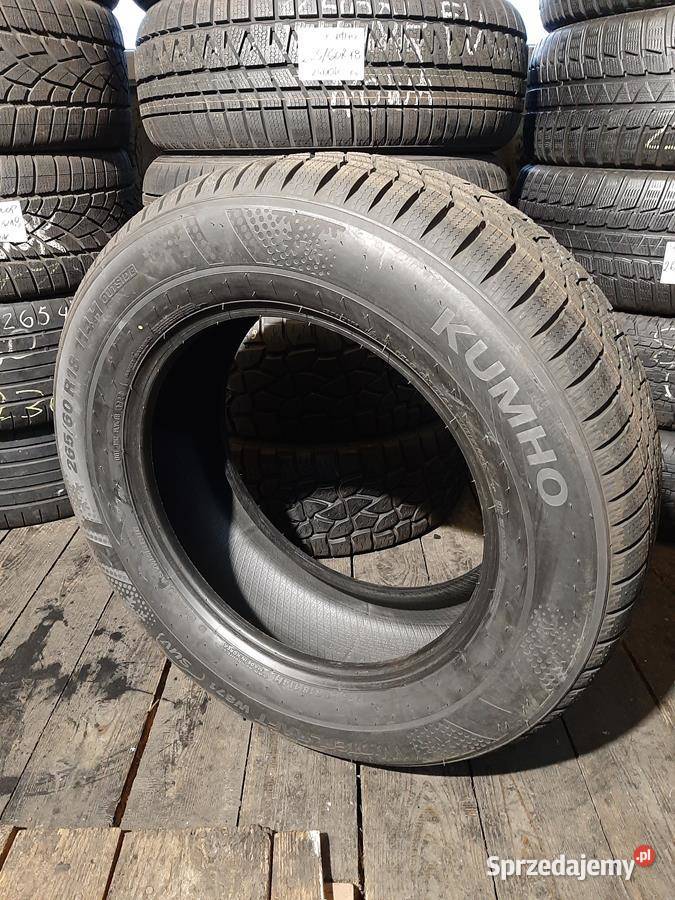 4x Opona nieużywana zimowa 26545R18 DUNLOP 234 podlaskie Zaścianki