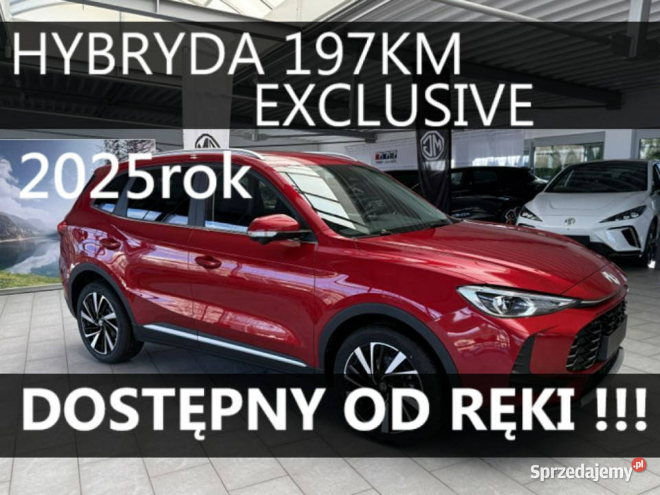 MG ZS Nowy ZS Exclusive Hybryda 197 Kamera 360 klimatyzacja Szczecinek