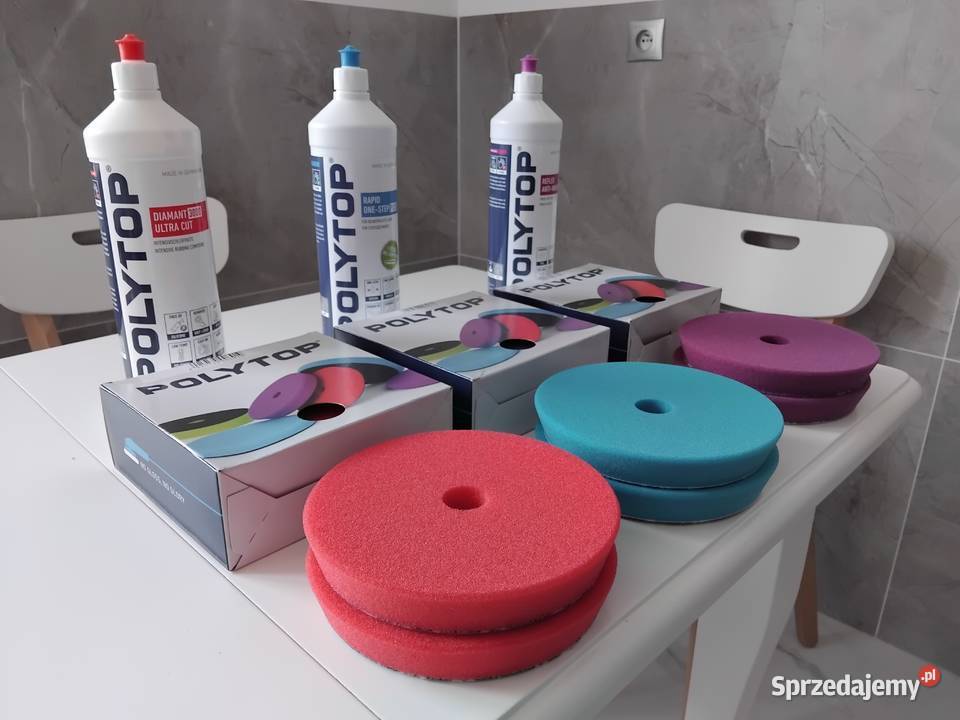 Polytop Detailing Mega zestaw 3 Pasty polerskie Ostroróg