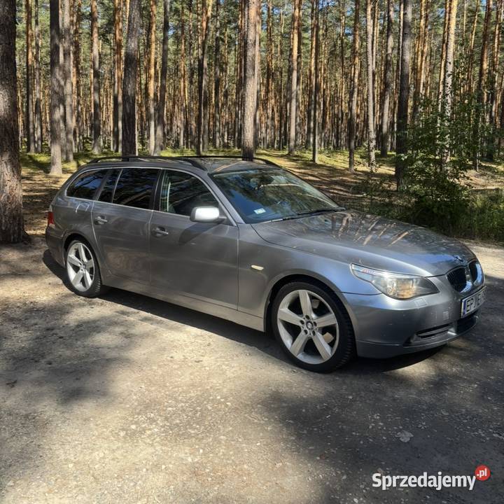 BMW E61 530d 30Diesel M57 automat 2007 automatyczna lubelskie Biłgoraj