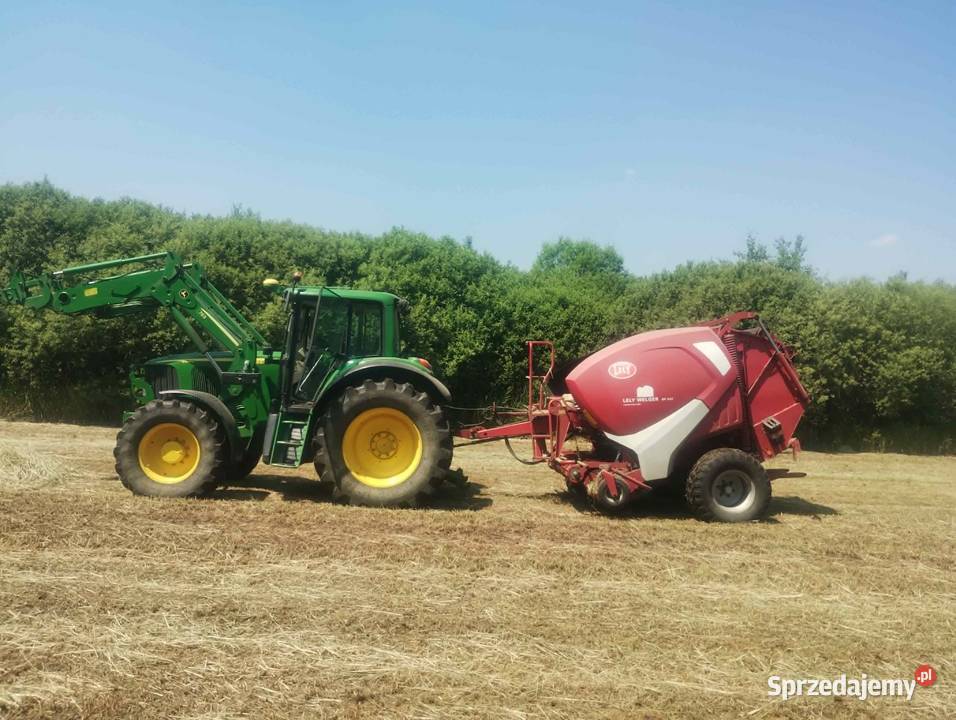 John Deere 6820 Z Ładowaczem Pneumatyka Koniecpol