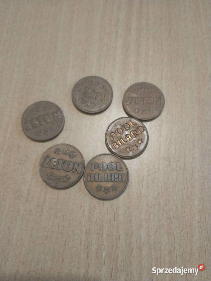 ŻETON POOL BILARD mazowieckie Warszawa sprzedam