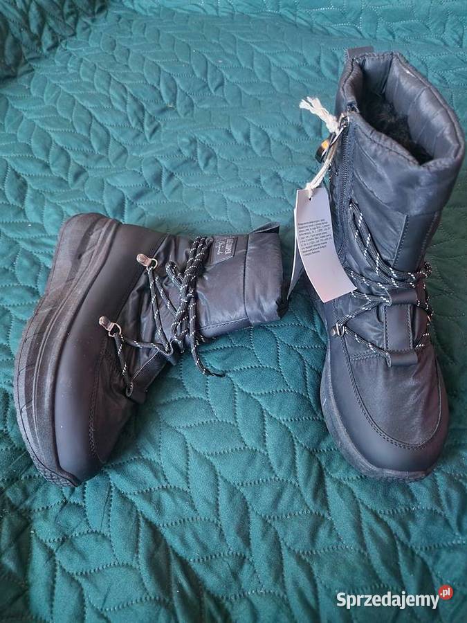 NOWE Buty zimowe Lee Cooper ocieplane 38 czarne Półbuty dolnośląskie