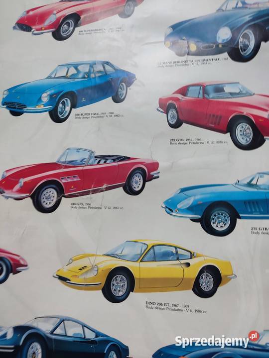 Plakat Ferrari a legend 68x98 Głuchołazy