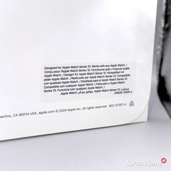 Nowy oryginalny Pasek Apple Watch 10 46mm ML Warszawa sprzedam
