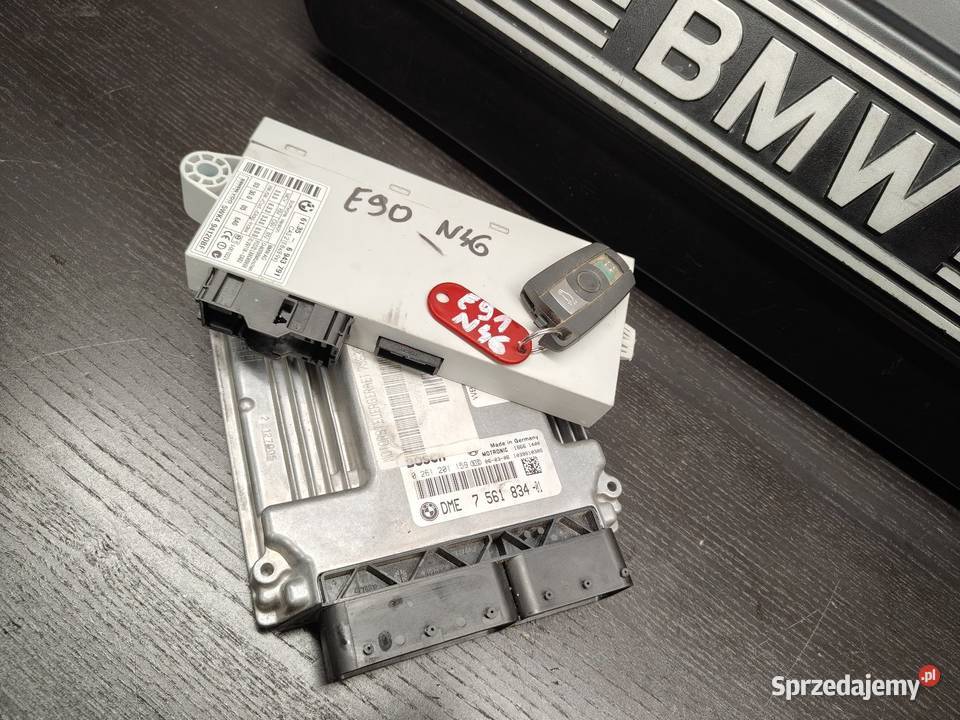 Bmw e90 n46 zestaw startowy komplet Komputery Aleksandrów Łódzki