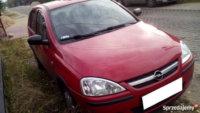Opel Corsa c czerwony 5 drzwi kupiony w Polsce 998cm3 Gdańsk
