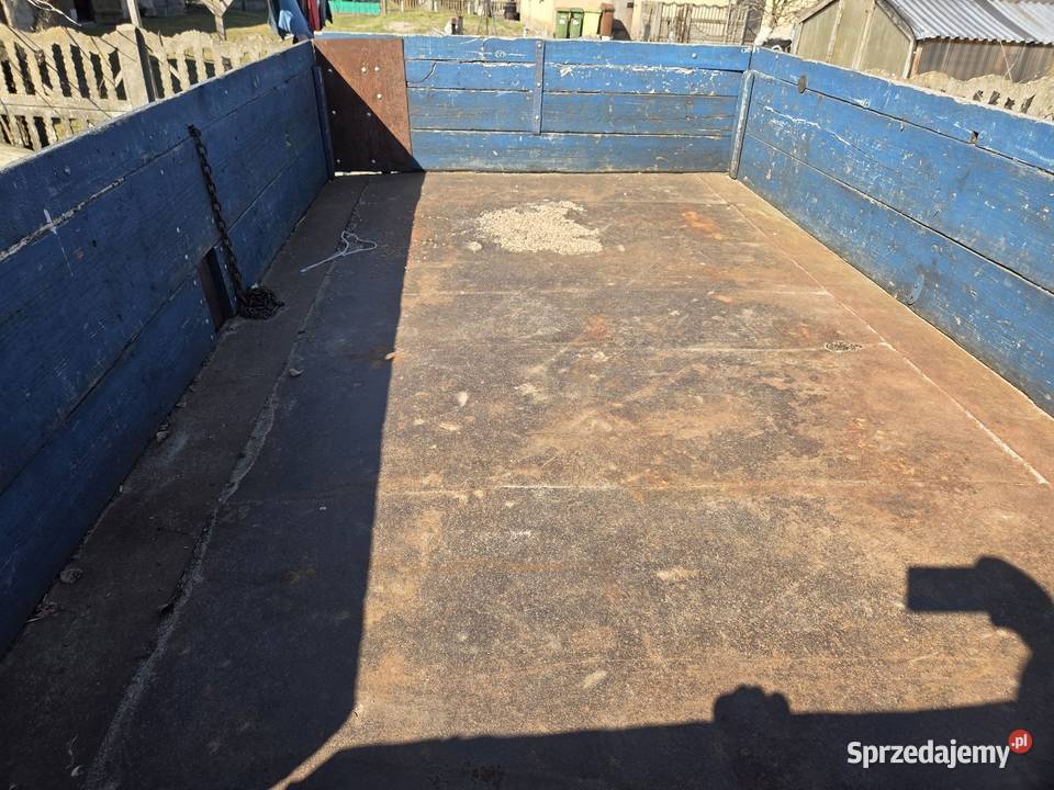 Przyczepa rolnicza 35t sztywna nieuszkodzony Złoczew