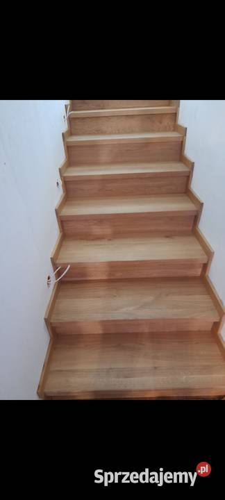 Schody dębowe