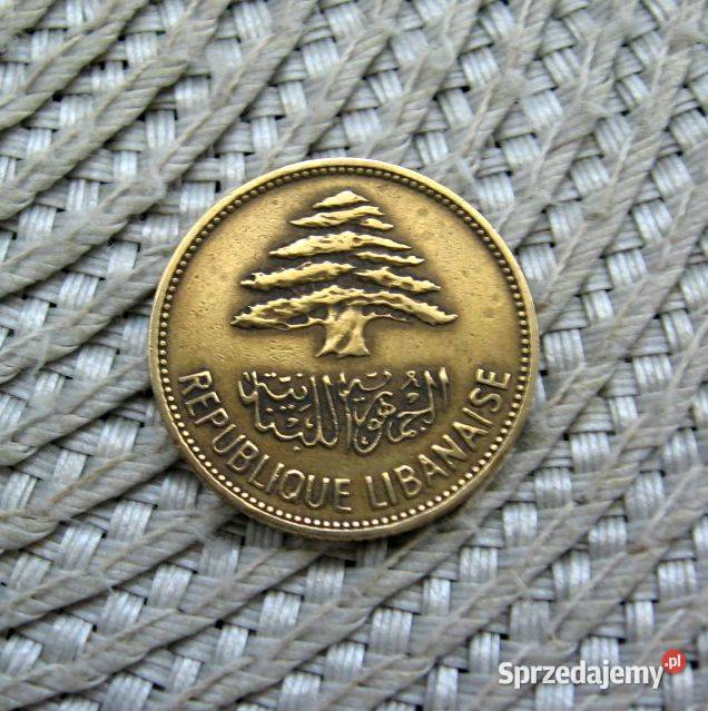 Liban 25 Piastrów 1961r Kalisz sprzedam