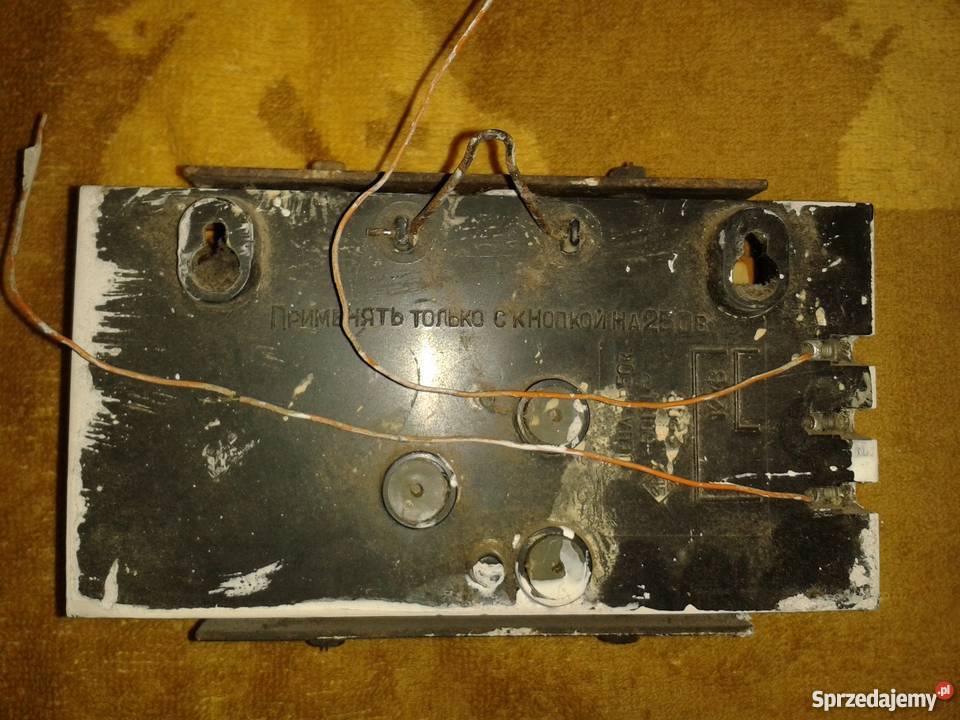 Stary ruski Dzwonek gong do domu na 8V Kraków