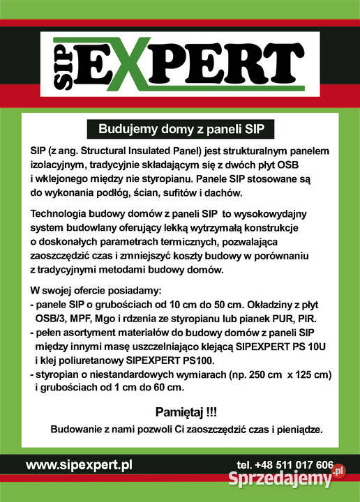 SIPEXPERT masa uszczelniającoklejąca do montażu Pleszew