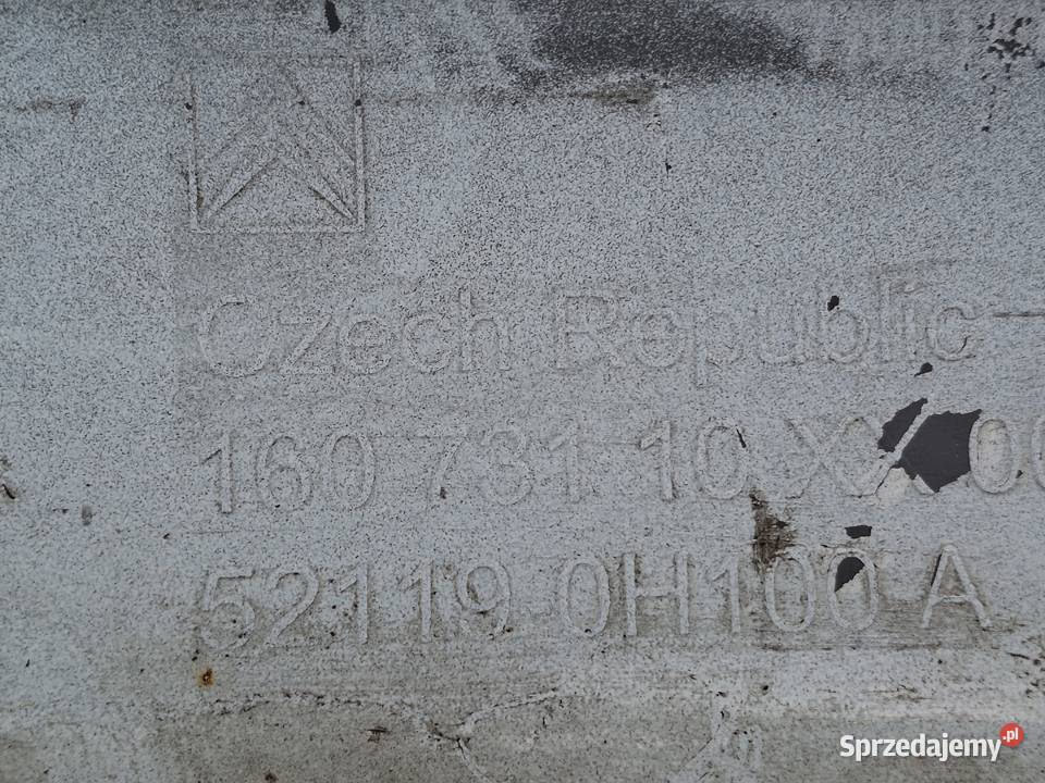 CITROEN C1 LIFT ZDERZAK PRZÓD PRZEDNI 521190H100 osobowe