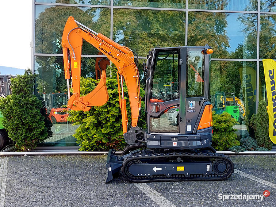 Nowa minikoparka gąsienicowa Lonking CDM 6025 Kęty