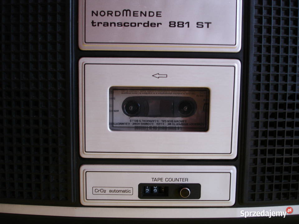 Radiomagnetofon NORDMENDE TRANSCORDER 881 ST Zielona Góra