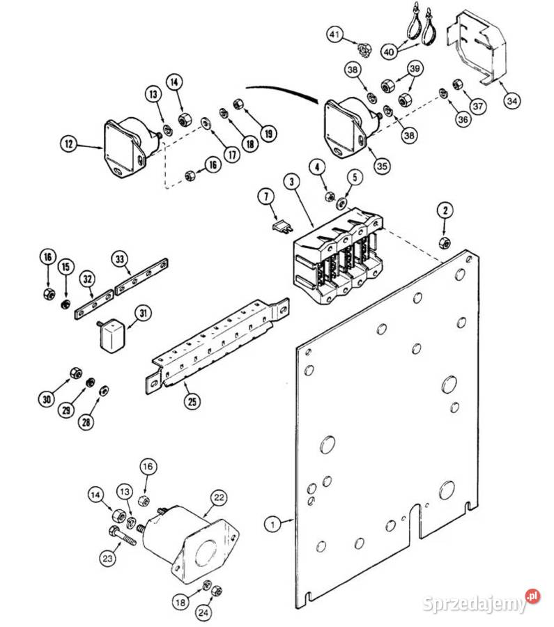 Przełącznik elektrozaworu Case Holland 178149A1 podlaskie