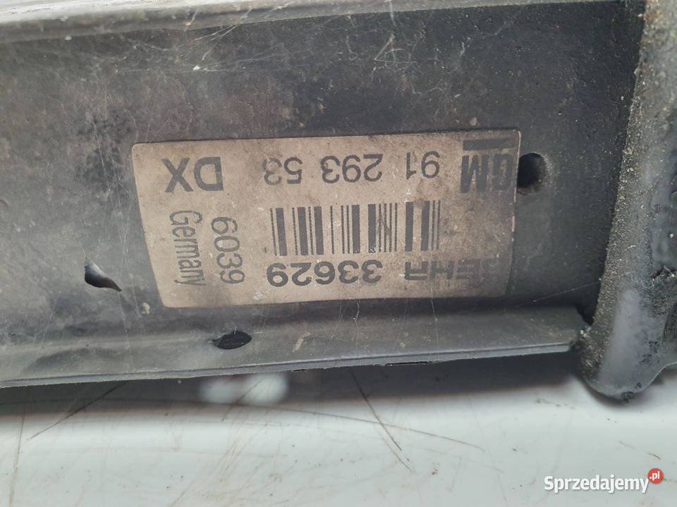 INTERCOOLER OPEL ASTRA G 91299353 Lipno