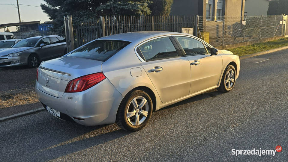 Peugeot 508 Peugeot 508 srebrny sedan na raty Zarejestrowany w Polsce Kraków