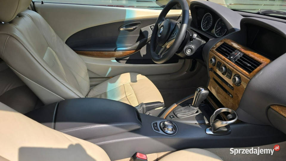 BMW 645 Doinwestowana 645 V8 LPG z Małym Sportowy / Coupe