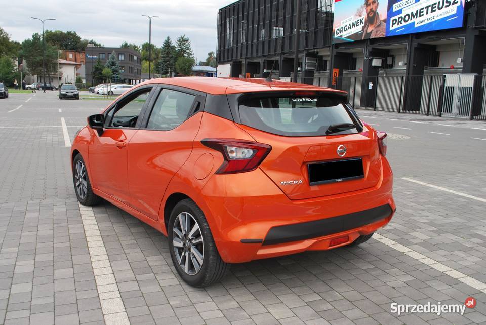 Nissan Micra 10 Benzyna Klima Kamera Navi Niski komputer pokładowy
