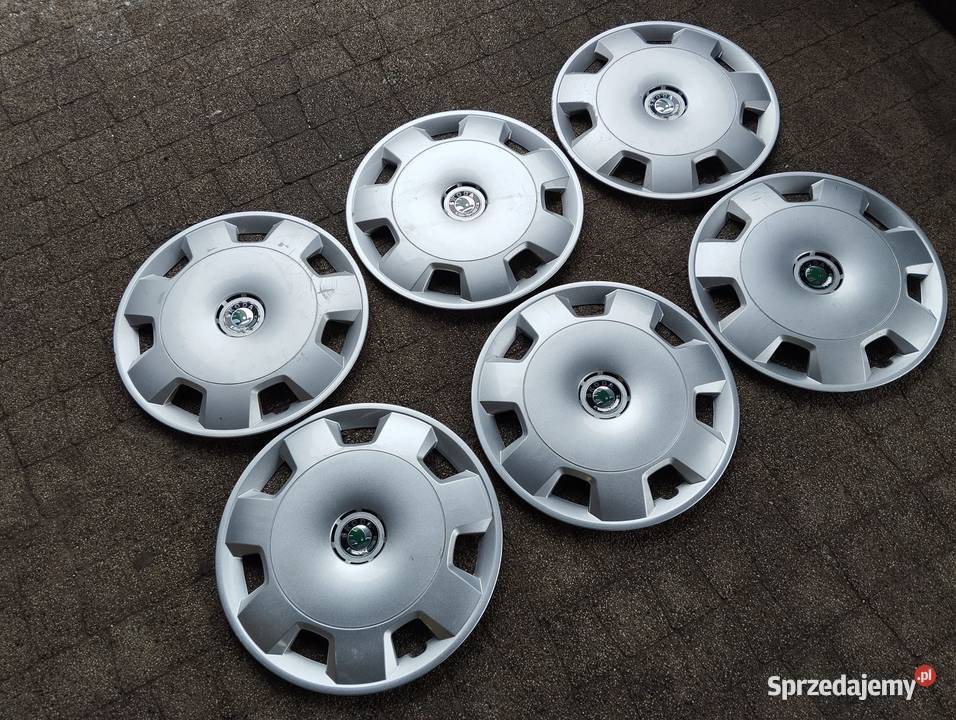 Kołpak Skoda 13 Fabia 6Y0601147C spinki sztukę