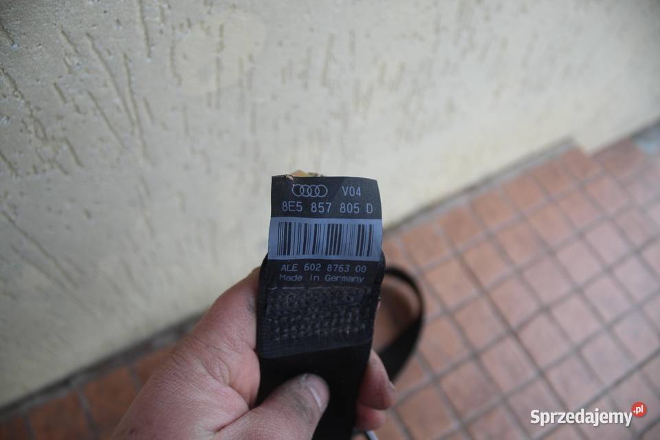 PAS BEZPIECZEŃSTWA PRAWY TYŁ AUDI A4 B6