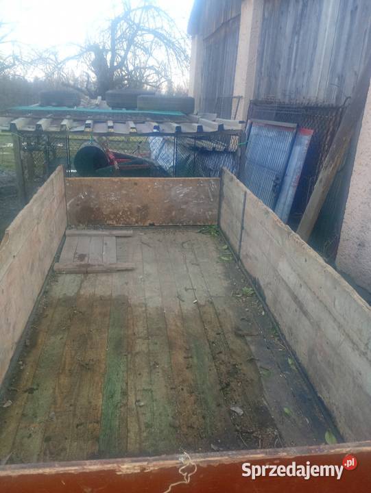 Przyczepka dwókułka Kaczyce