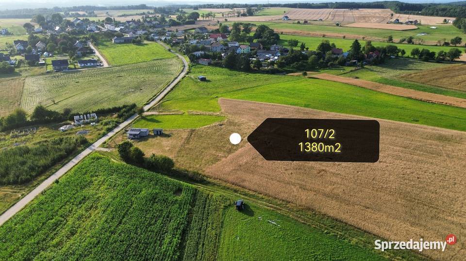 Działka w częstkowkie super trasy Kaszubskiej pomorskie Częstkowo