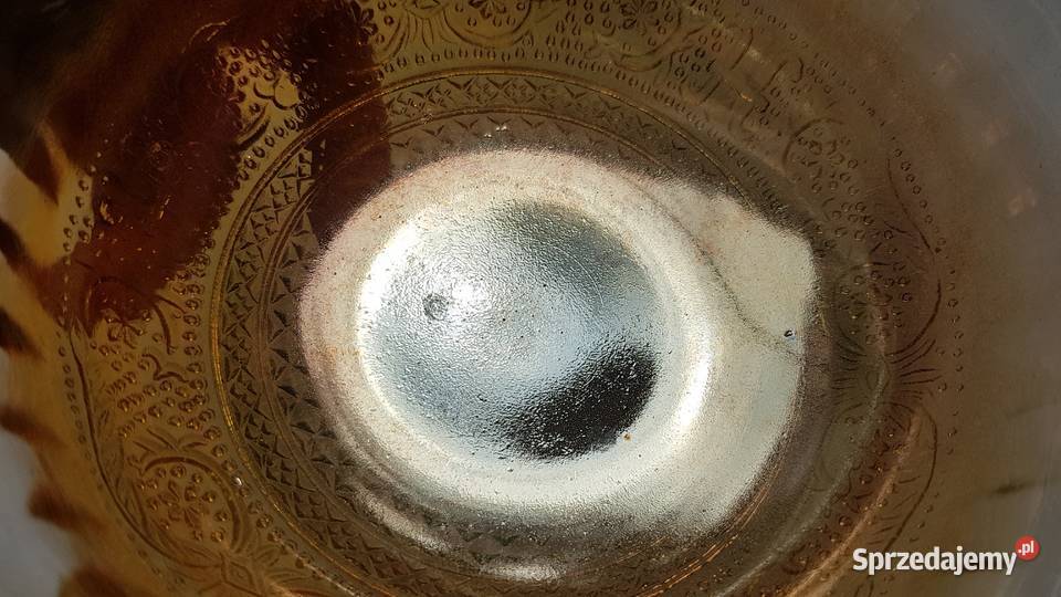 Iryzowana miska miseczka carnival glass szkło Dąbrowa Górnicza