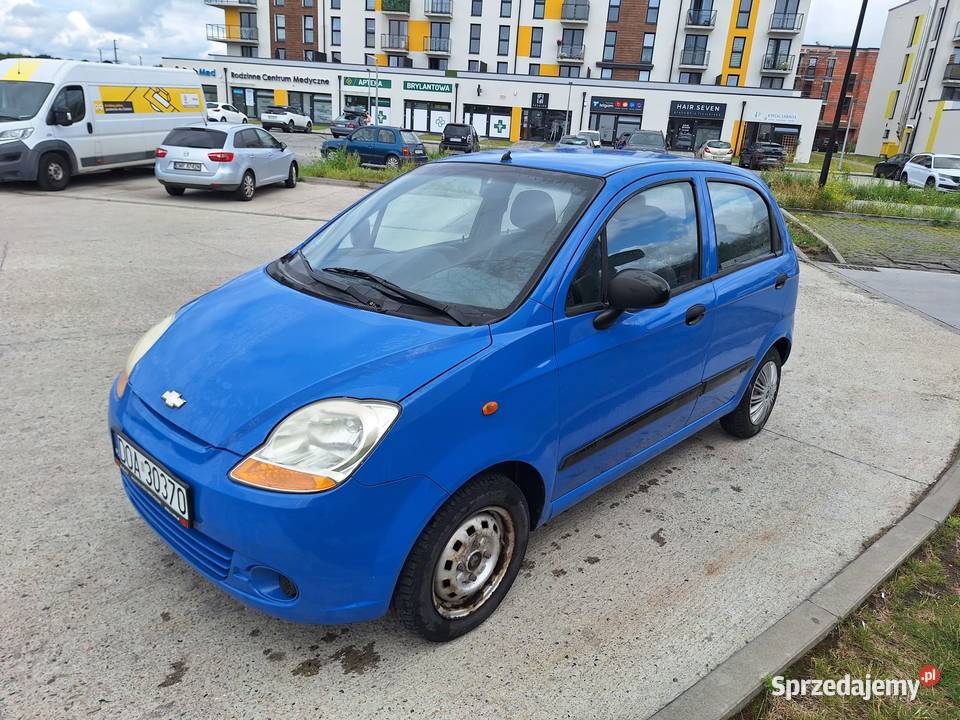 Chevrolet Matiz 08 2007 niski przebieg mocno Dobrzykowice