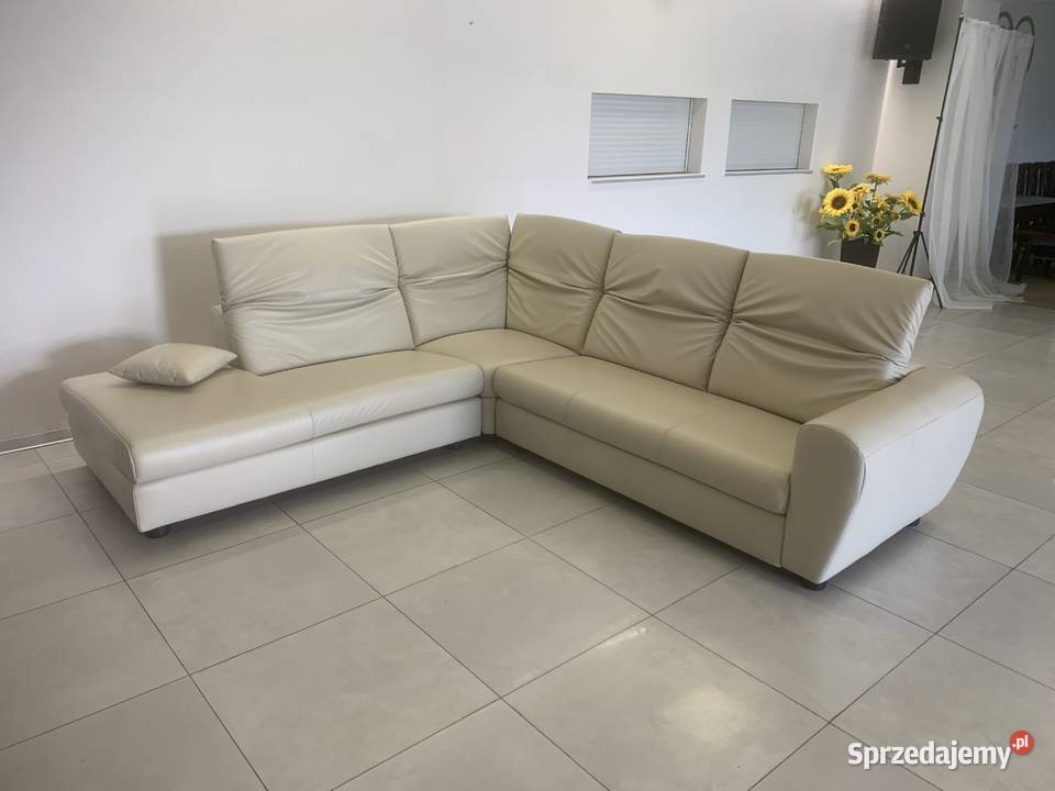 NIEMIECKI NAROŻNIK 270x245 SKÓRA NATURALN NOWY Kalety sprzedam