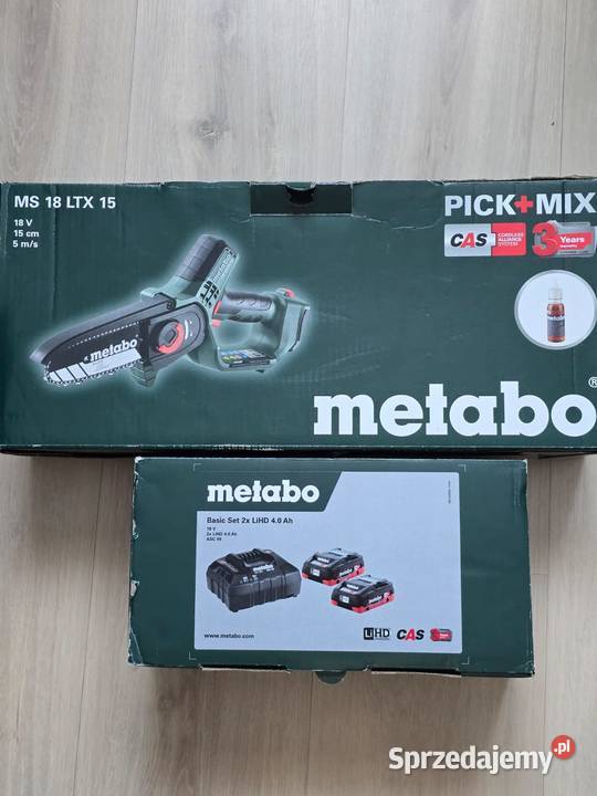 Piła łańcuchowa akumulatorowa Metabo MS 18 LTX Kielce