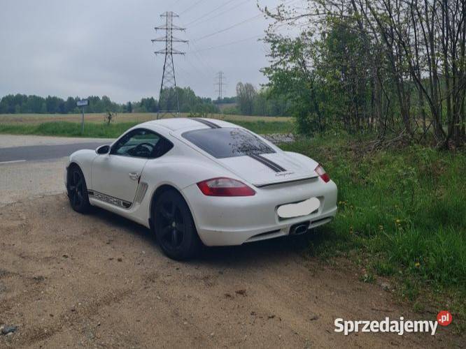 Porsche Cayman 2008 27 Bezwypadkowy Nowe opony Rok produkcji 2008 Olsztyn sprzedam