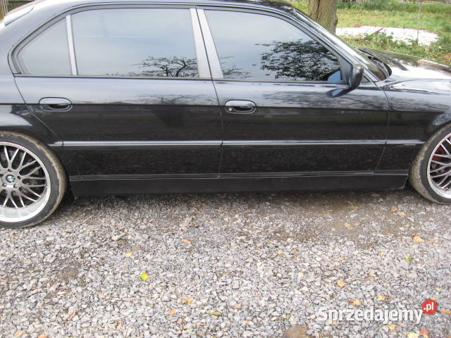 BMW E38 740iL 99 LIFT DRZWI LONG TAPICERKA Kościelnik