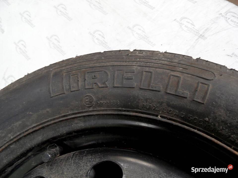 ALFA ROMEO FIAT LANCIA koło dojazdowe 1358014