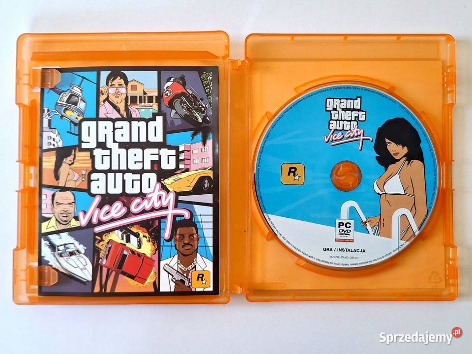 Grand Theft Auto Vice City Gra na PC Pudełkowa mazowieckie sprzedam