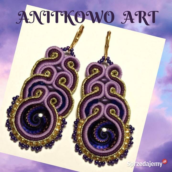 KOLCZYKI WISZĄCE ZAWIJASY SYTASZ Warszawa