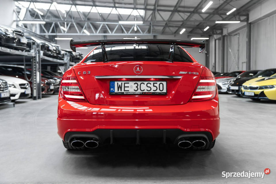 Mercedes C 63 AMG Coupe Performance 487 Japonia immobilizer Węgrzce
